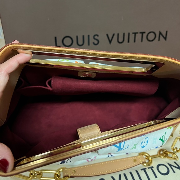 SOLD!!!🔥Louis Vuitton
x Takashi Murakami Judy GM two-way handbag🔥 - Picture 9 of 17